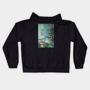 Lily Pond no3 Kids Hoodie